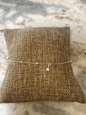 .925 Star Moon Anklet Sterling Silver Jewelry #summer #star #anklet