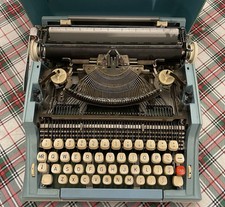 Sears Manual Typewriter with Case Vintage Prop Collectible Decor Antique Retro thumbnail