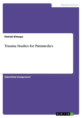 Patrick Kimuyu | Trauma Studies for Paramedics | Taschenbuch | Englisch (2018)