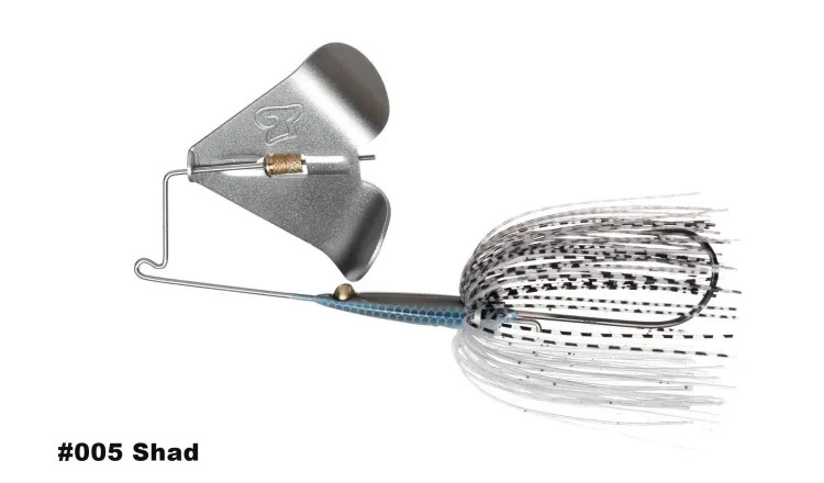 Teckel MAXQUEAKER 1/2oz #005 SHAD Color Buzzbait Topwater Squeaky Dolphin Japan - Image 2