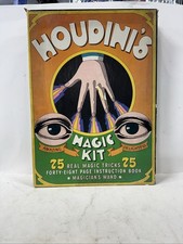H-981 VINTAGE 1967 HOUDINI'S MAGIC KIT IN ORIGINAL BOX Complete