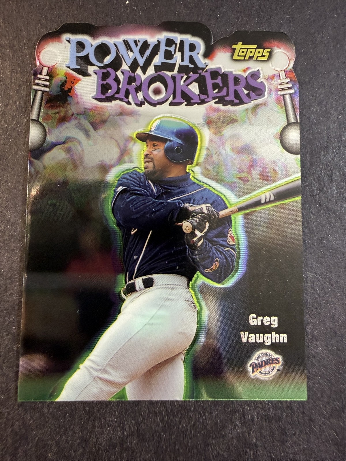 1999 Topps - Power Brokers Greg Vaughn #PB11