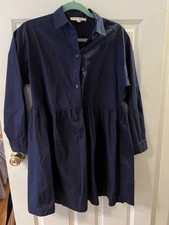 Loft Women’s Navy Blue Dress XSPetite