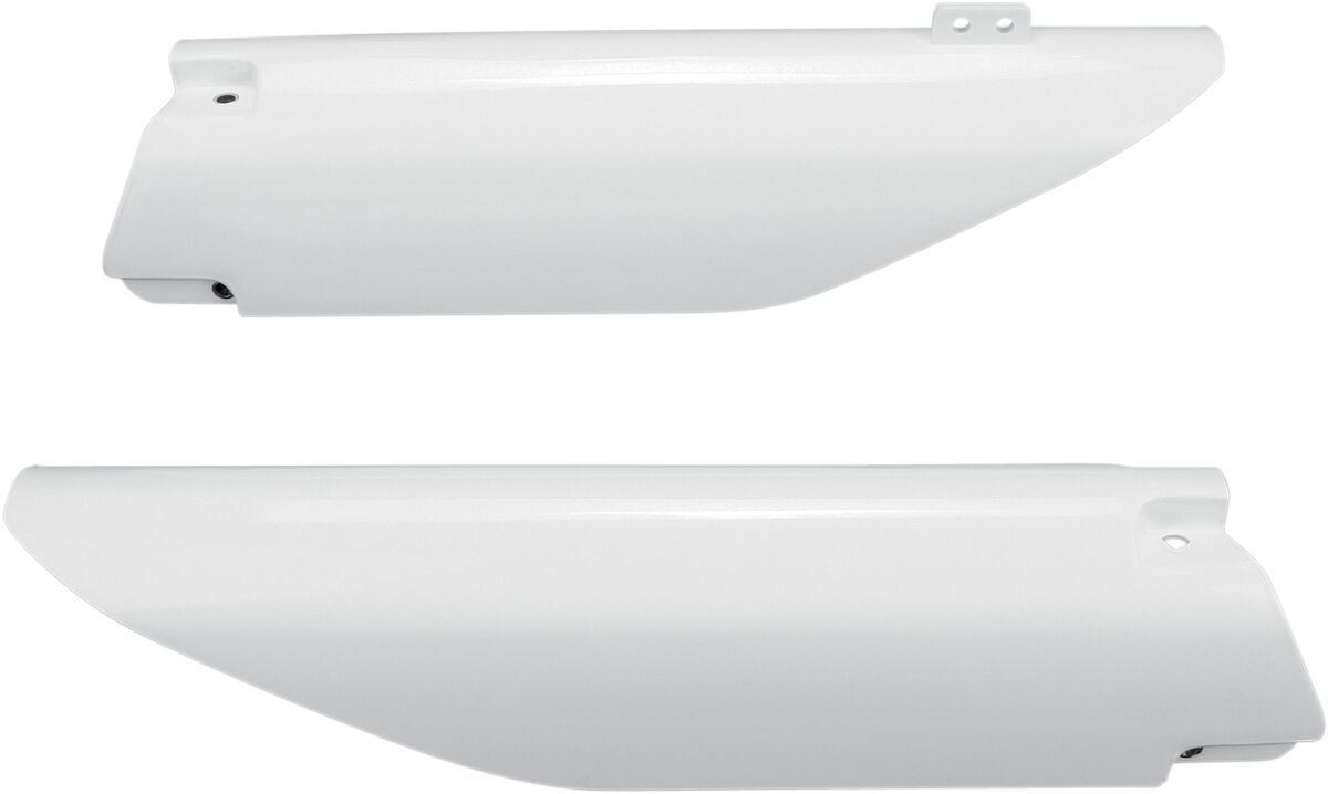 UFO White Fork Guards Set 2PCS for Suzuki RM 125 250 RMZ 07-27 - Image 2