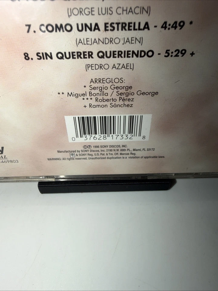 Victor Manuelle - Victor Manuelle (CD, 1996) Sony Discos - Bild 3 von 4