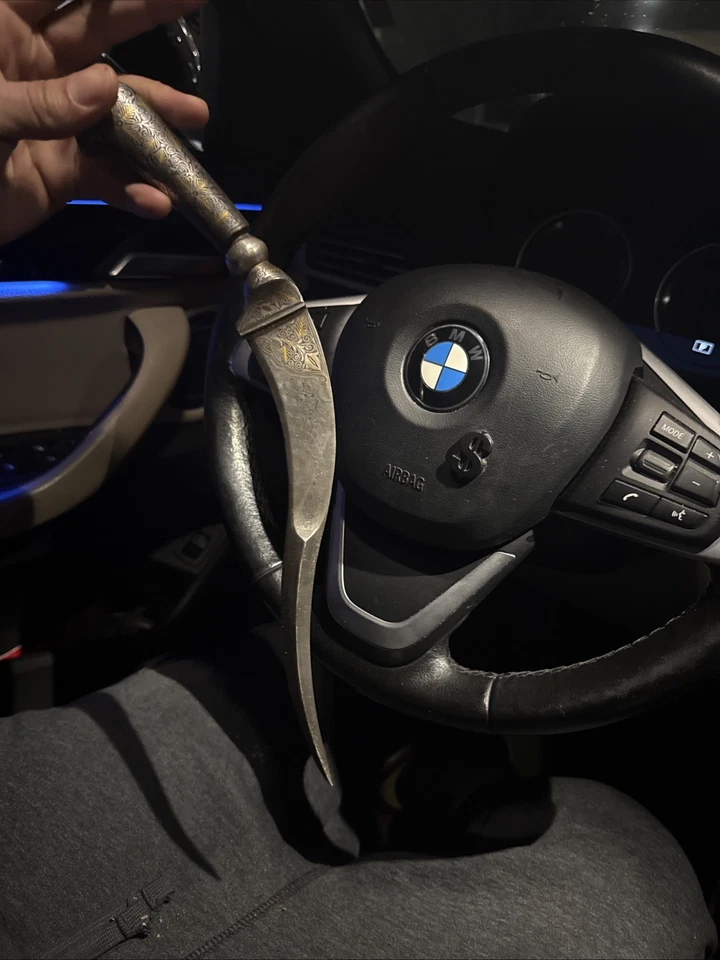 Cuchillo Daga Vintage Hoja Coleccionable Foto 3 de 4