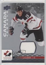 2017 Upper Deck Team Canada Juniors Canada Jerseys Jeremy Lauzon #15 k1r