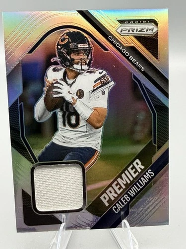 2025 Panini Prizm Caleb Williams Premier Patch Silver Prizm #PJY-CWS Bears