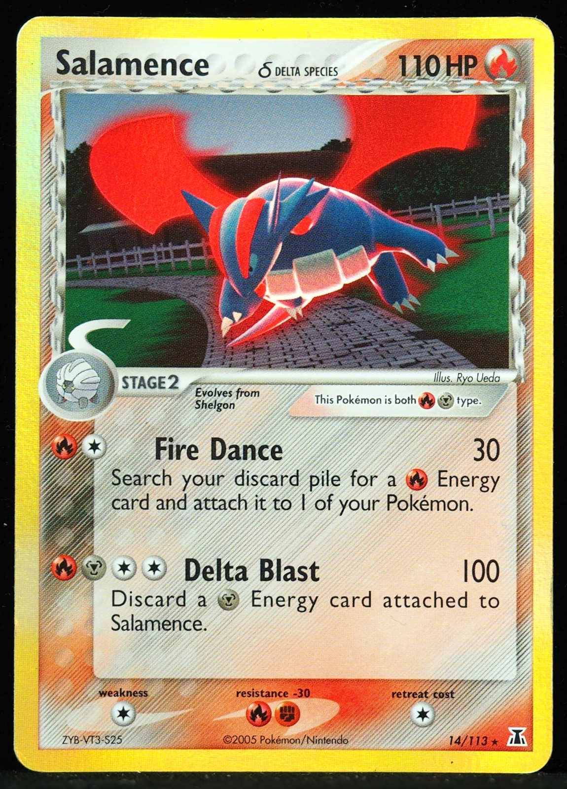 Salamence #14/113 Delta Species NM-/VLP Pokemon Card