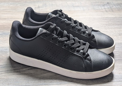 Adidas Cloudfoam Advantage Neo Clean Core Black Men's Size 8.5