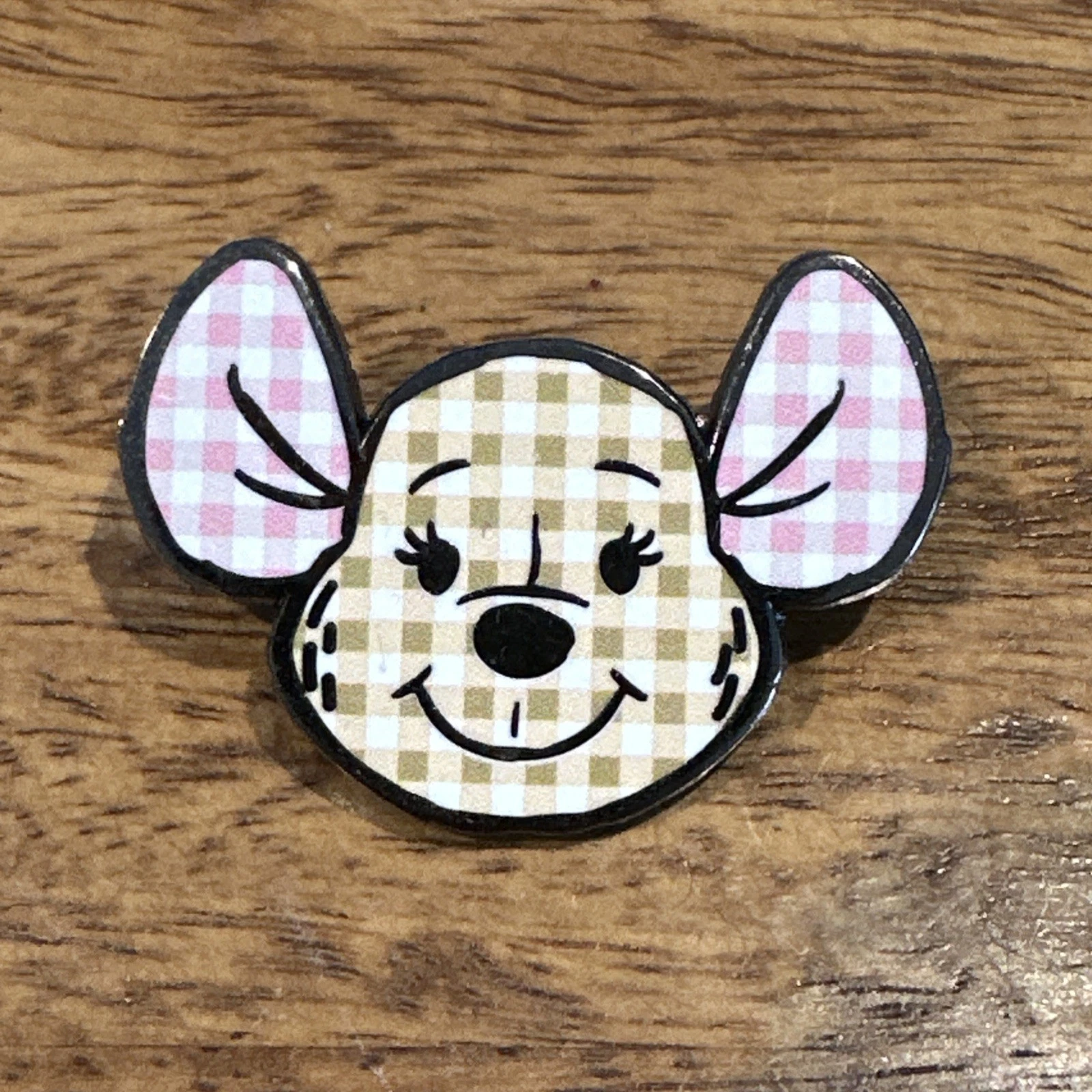Disney Loungefly Winnie the Pooh Gingham Mystery Pin Series - Kanga Pin