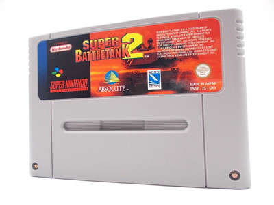 Super Battletank 2 - SNES Super Nintendo - Modul