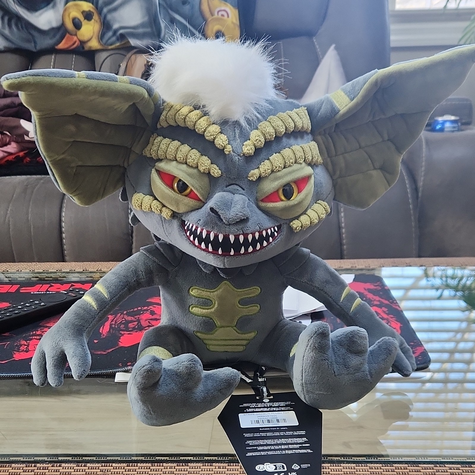 Peluche auténtico Kreeptures Stripe Gremlins Warner Bros #88185