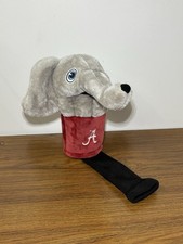 NCAA Alabama Crimson Tide Driver Headcover Red Gray Golf Club Head Cover-MINT