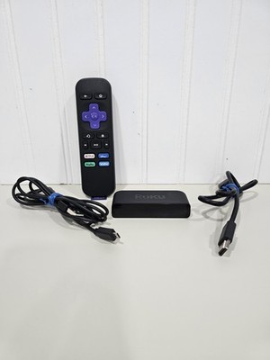 Roku Premiere 3920X HD Media Streamer, w/ USB Cable Remote No Power Block Works 