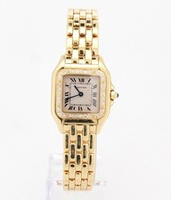 Cartier Panthere Lady diamanti oro 18 kt 22 mm piccolo ref. 1070 2