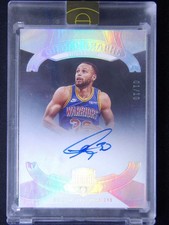 1/10≈1/1 2021-22 Panini Eminence Stephen Curry Auto Gilded Graphs