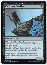 Cauldron Familiar Foil U Throne of Eldraine 81 NM