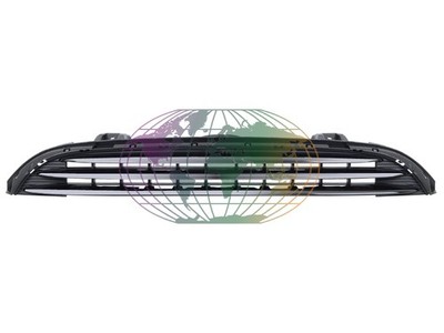 Kühlergrill Kühlergitter chrom schwarz für MINI Mini F56
