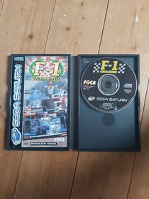 Sega Saturn F1 Challenge Video Game