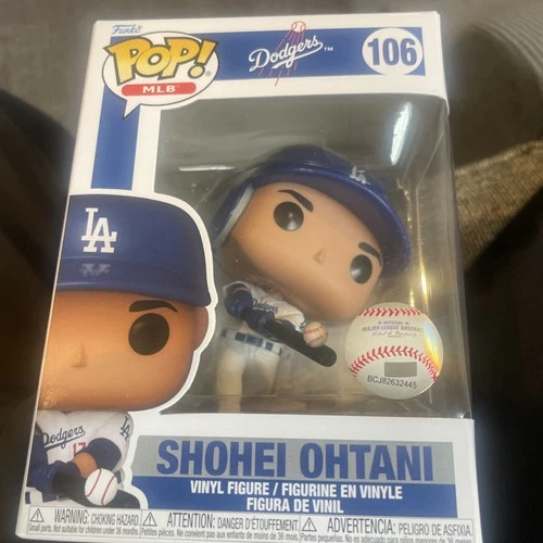 Shohei Ohtani Funko Pop! MLB Los Angeles Dodgers Vinyl Figure #106 In Stock
