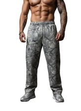 Men's Camo Sweatpants Loose Fit Joggers with Elastic Waist Pockets Quick-Dry ...