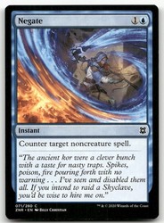 Negate (071/280) Zendikar Rising Common