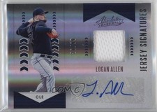 2020 Panini Absolute Jersey Signatures Silver 28/99 Logan Allen #AJS-LA Auto hg6