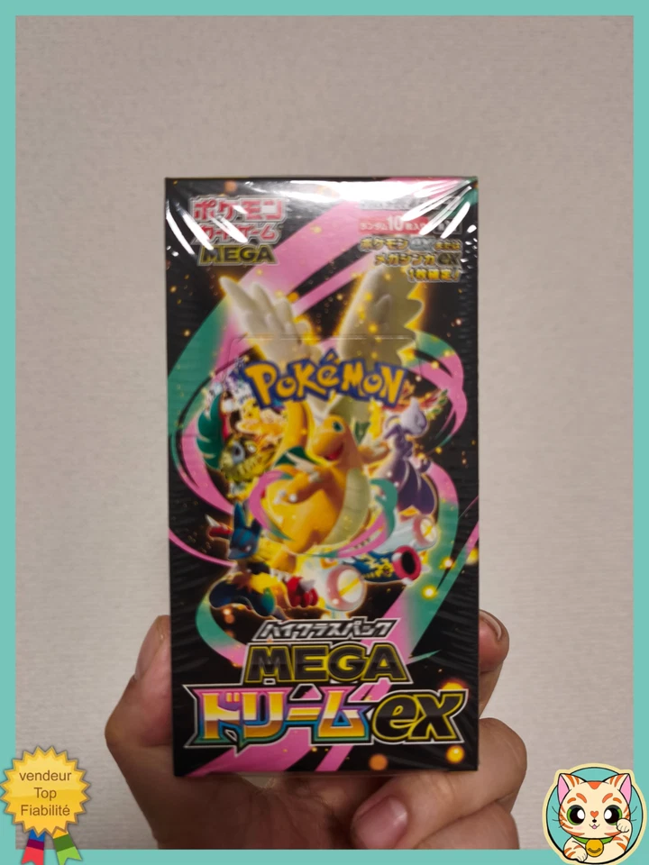 MEGA Dream EX M2a Sealed Box New Pokemon Card Japanese 2025 with Shrink - Immagine 3 di 4