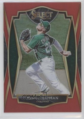 2021 Panini Select Premier Red Prizm 100/199 Matt Chapman #194 1u6