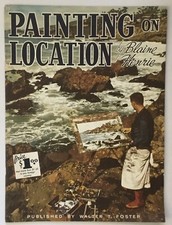 Walter Foster PAINTING ON LOCATION Blaine Herie Art Book