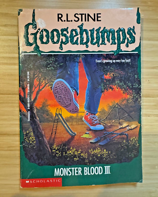 Goosebumps #29 Monster Blood III by R.L. Stine First Edition Paperback 1995