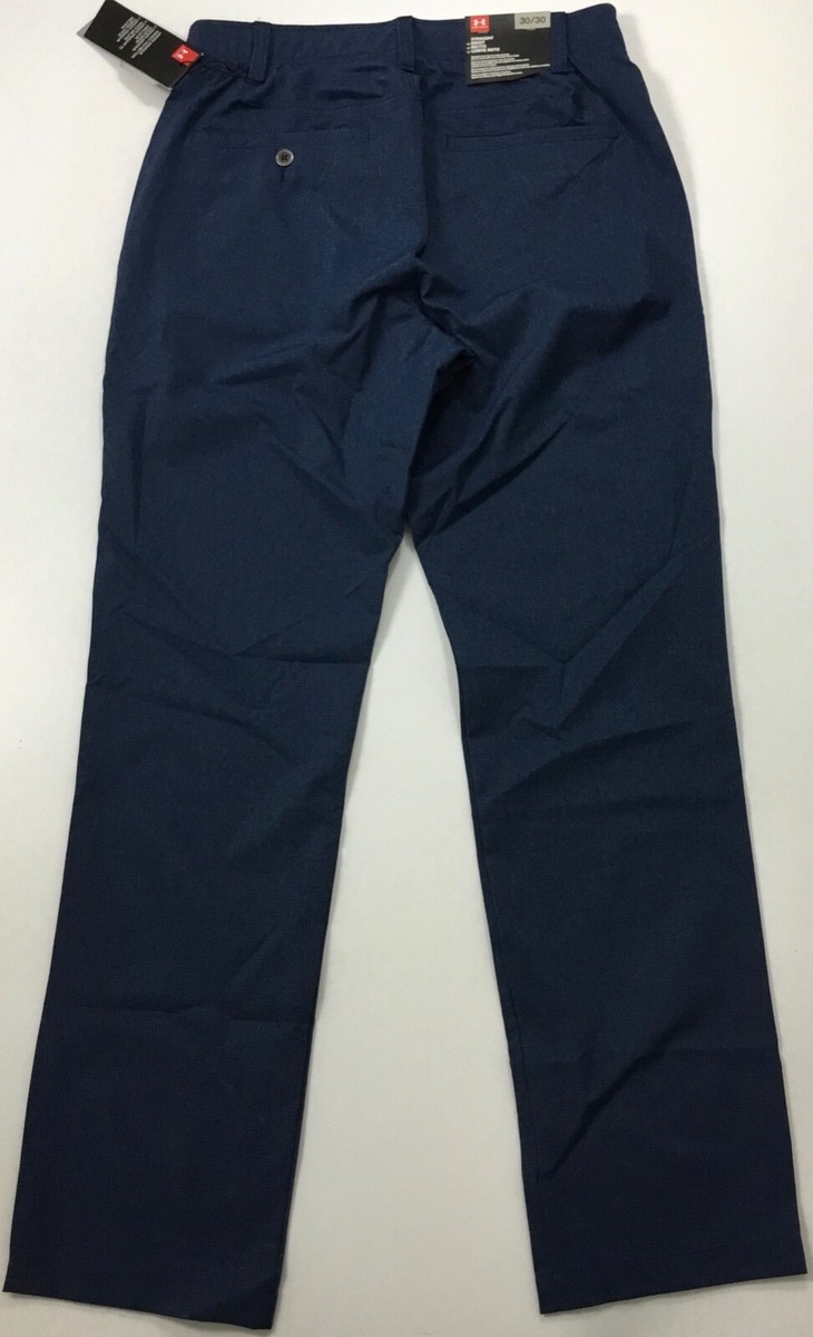 Under Armour Men 32” Vented Golf Pants Straight 1347389 Navy