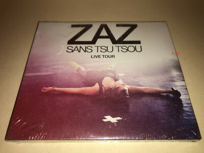 ZAZ Sans Tsu Tsou CD Zaz Live Tour 16 live hits Je Veux BONUS DVD France Region