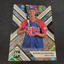 2018 Elite Extra Edition Kevin Alcantara Rookie Emerald Holo /49 Chicago Cubs