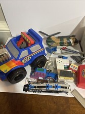 Vintage 1980s Galoob Micro Machines LOT - Travel City, Micro Muncher , Airport