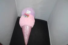 Ice Cream Pillow  16" Pink Purple L6 Plush