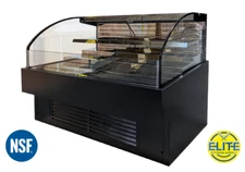 NSF 60" W Refrigerated Open Air Cooler Display Case Grab & Go Merchandiser CSA
