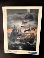 Clementoni 31682.3 Clementoni-31682 Collection-The Pirate Ship-1500 Pieces,  Multi-Colour