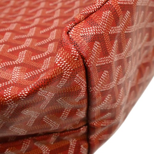 Goyard Red Saint Louis GM Tote Handbag MIA020183 184467 - Picture 6 of 10