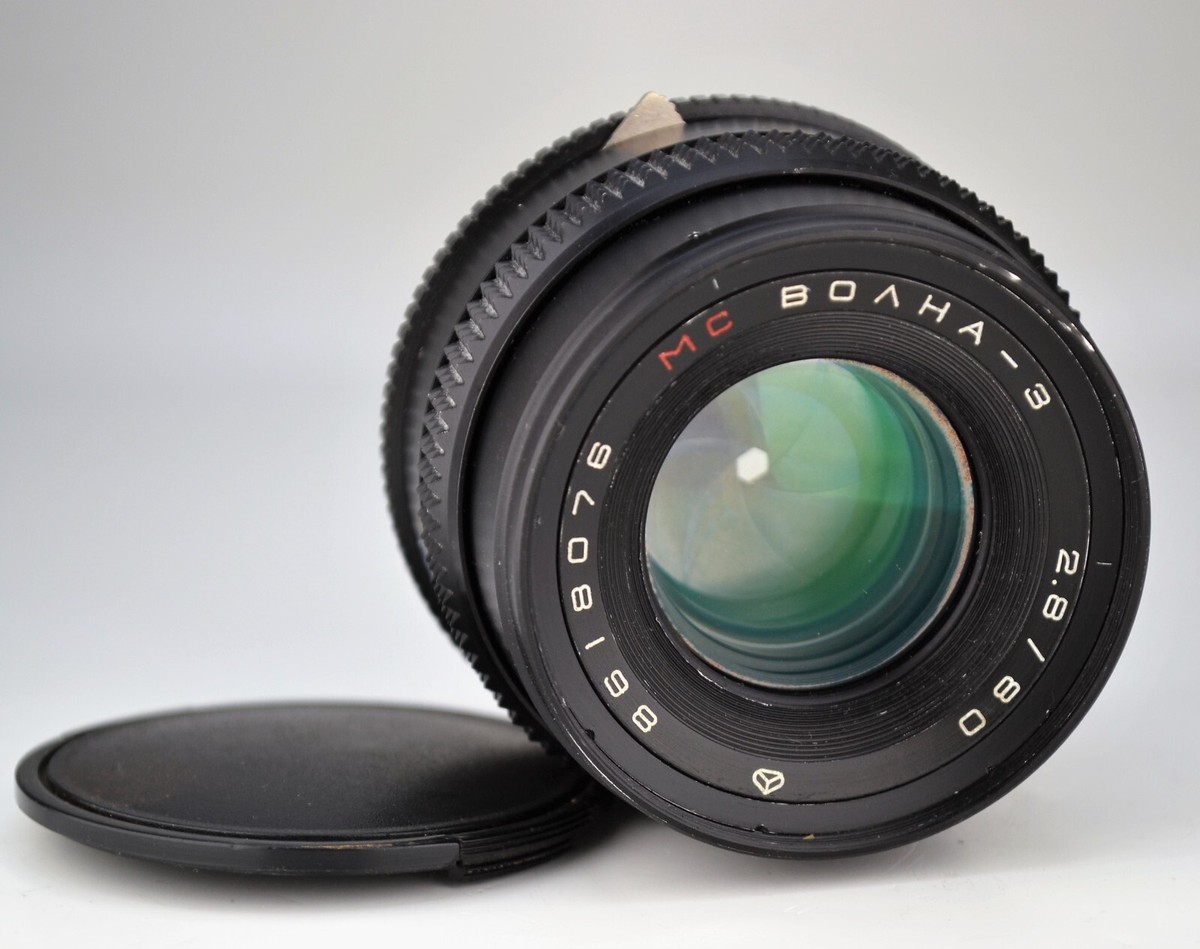 Kiev 60 Avec Objectif MC Volna 3 80 Mm F/2.8 – USSR – Testé Et Révisé – Mint