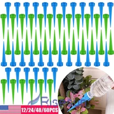12~72Pcs Plant Self Watering Spikes Automatic Waterer Devices Bottle Irrigation