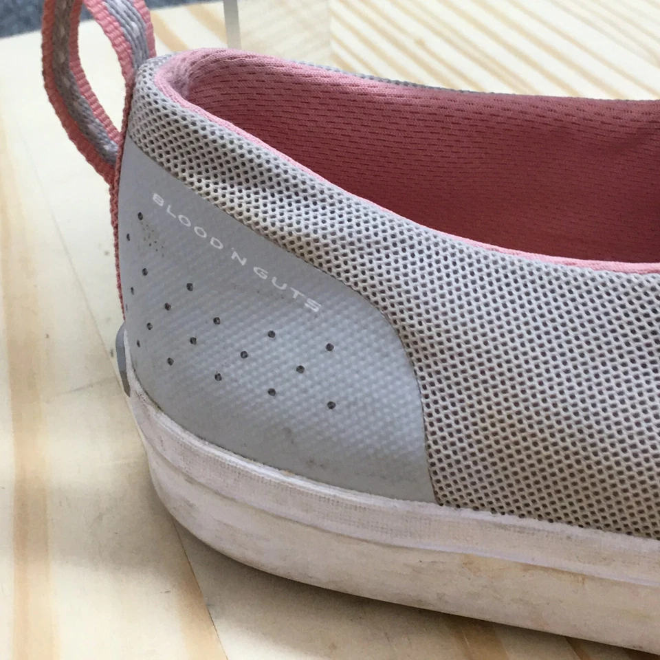 Columbia Zapatos Mujer 8 Dorado PFG Zapatillas Sin Cordones BL4616-063 Gris Malla Planas Foto 3 de 4