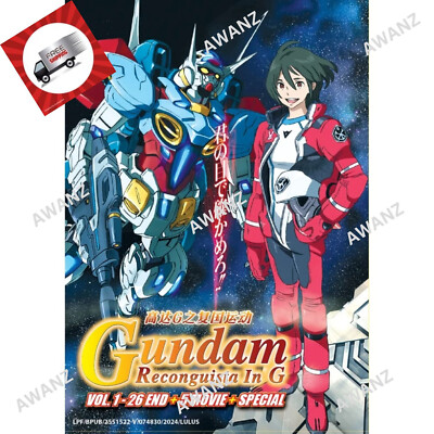 Gundam Reconguista in G (1-24 End) Anime DVD English Sub + 5