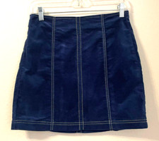 Pacsun Mini Skirt Denim Blue Size 26 So Soft Excellent Condition Please Read