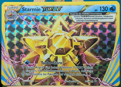 POKEMON - Evolutions - Starmie TURBO - 32/108 - deutsch