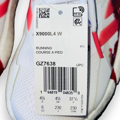 Adidas X9000L4 Boost 'Chinese New Year CNY' GZ7638 Women's 6 | eBay