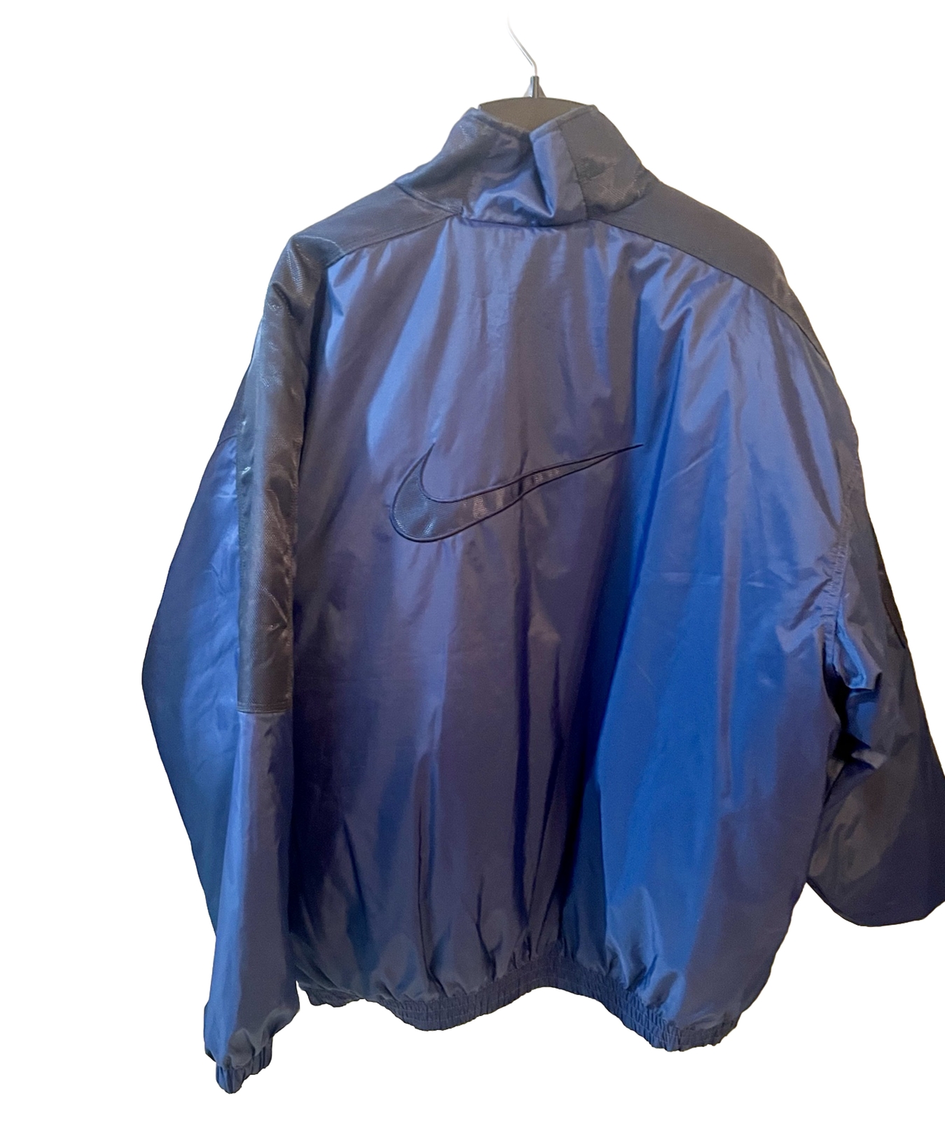 SACAI X NIKE Nike giacca trapuntata uomo isolata pesante invernale neve tasca frontale blu taglia XXL