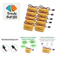 3.6V 900mAh Emergency/Exit Light ELB-B001 Battery Compatible for Lithonia ELB...