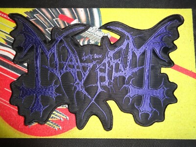The True Black Metal Backpatch Patch Shape Kutte Lilac Edition Mgla Mayhem VoN